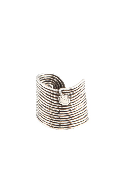 WAVE SILVER RING