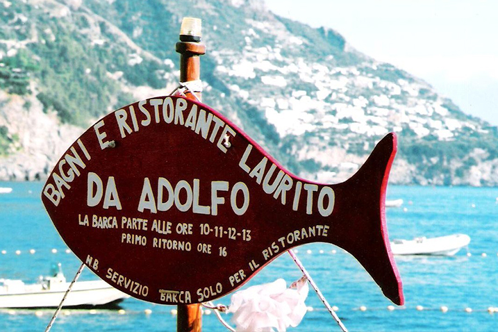 Restaurant Da Adolfo, Positano